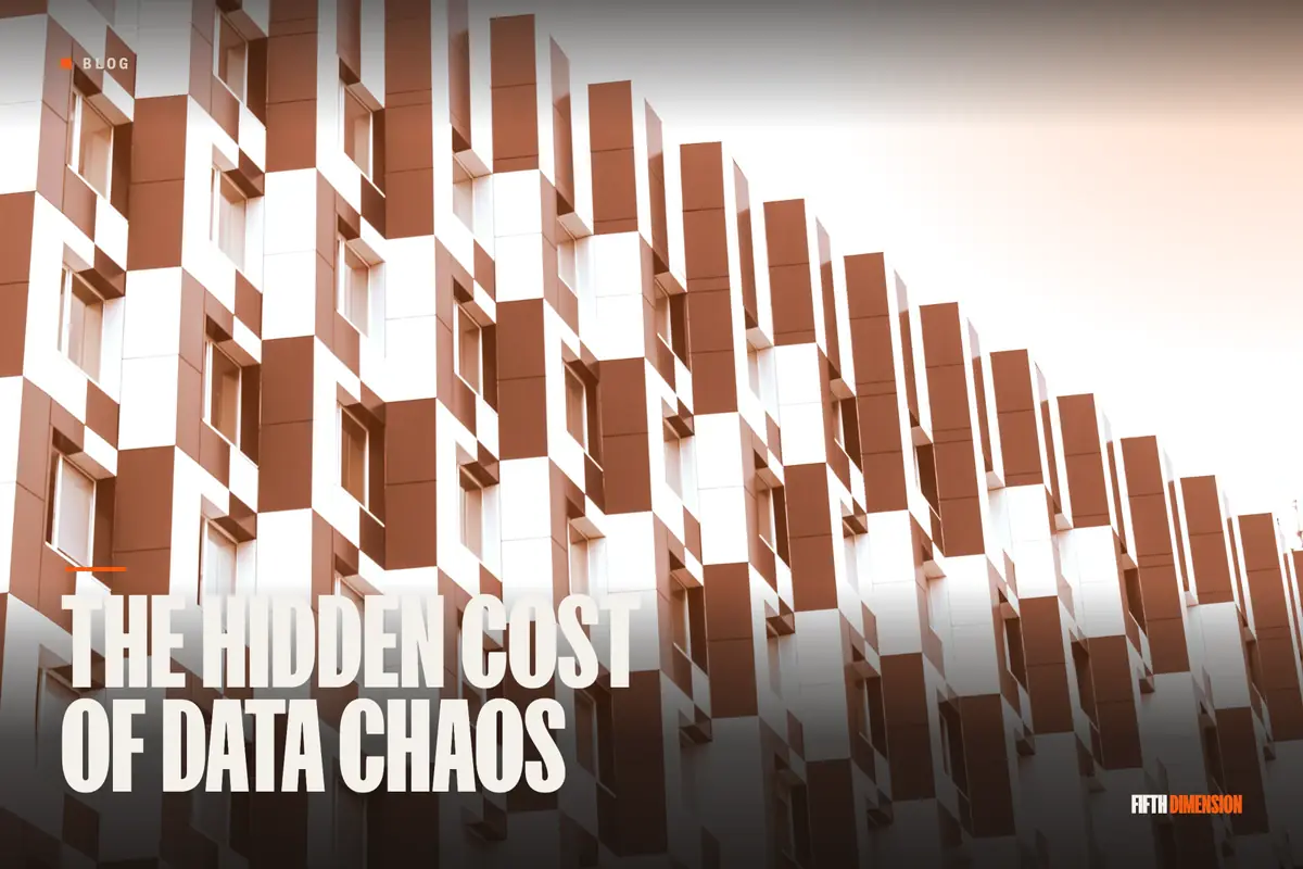 Editorial cover for “The hidden cost of data chaos in real estate acquisitions – and how AI is fixes it.”