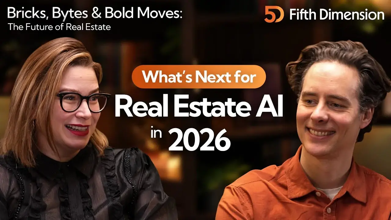 Editorial cover for “Episode 15: Dr Kate Jarvis & Johnny Morris 2025 Wrap-Up: AI Agents, ROI, and What's Next for Real Estate in 2026”
